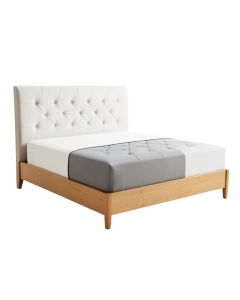 Matzke Simple Tufted Upholstered Standard Bed