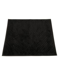 Vale Edge Bath Mat - Black