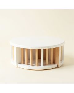 Shore Branch Shoe Storage Bench - White (synthetic illustration; no displayed measurements)