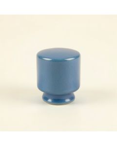 Slate Crossing Cabinet Knob Without Packaging - Blue (synthetic illustration; no displayed measurements)