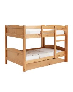 Callam Twin Over Twin Solid Wood Standard Bunk Bed