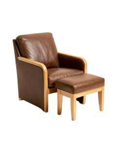 Raguel 26.3 '' Wide Barrel Chair And Ottoman