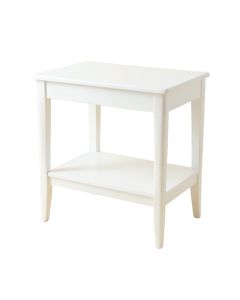 Reed Dell Side Table - White (synthetic illustration; no displayed measurements)