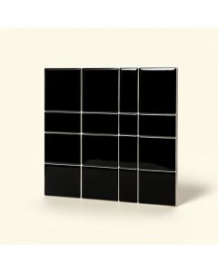 Retro Penny 1 '' X 1 '' Porcelain Grid Mosaic Wall & Floor Tile (synthetic illustration; no displayed measurements)