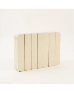 Sage Crossing Narrow Outdoor Storage Bench - Cream (synthetic illustration; no displayed measurements)