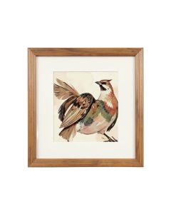 Feathered Beauty Prints By Grace Feyock - 4 Piece Picture Frame Painting Print Set On Paper