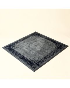 Katie Oriental Gray/Navy Area Rug (synthetic illustration; no displayed measurements)