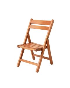 Alder Bend Folding Outdoor Chair - Terracotta