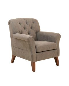 Grenz 40.5 '' Wide Tufted Polyester Armchair (synthetic illustration; no displayed measurements)