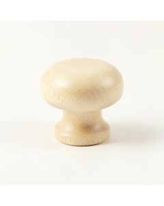 Maple Crest Cabinet Knob Without Packaging - Ivory (synthetic illustration; no displayed measurements)