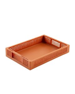 Laurel Crest Empty Under-Desk Cable Tray - Terracotta (synthetic illustration; no displayed measurements)