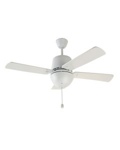 34 '' Caselli 3 - Blade Retractable Blades Ceiling Fan With Remote Control And Light Kit Included