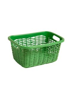 Spruce Bend Empty Storage Basket - Green (synthetic illustration; no displayed measurements)