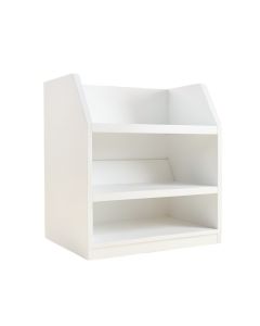 Spruce Falls Desktop Shelving Unit - White (synthetic illustration; no displayed measurements)