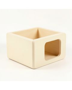 Summit Bridge Empty Furniture-Style Litter Enclosure - Cream (synthetic illustration; no displayed measurements)