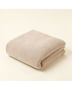 Goufes Textured Knitted Super Soft Blanket (synthetic illustration; no displayed measurements)