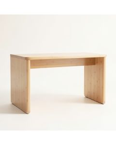 Harbor Edge Writing Desk - Beige (synthetic illustration; no displayed measurements)