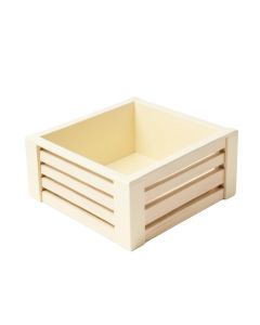 Moss Edge Empty Furniture-Style Litter Enclosure - Cream (synthetic illustration; no displayed measurements)