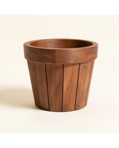 Ehrenfeld Wood Pot Planter (synthetic illustration; no displayed measurements)