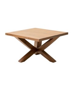 Casimir Cross Legs Coffee Table (synthetic illustration; no displayed measurements)
