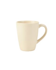 Slate Bend Ceramic Mug - Cream (synthetic illustration; no displayed measurements)