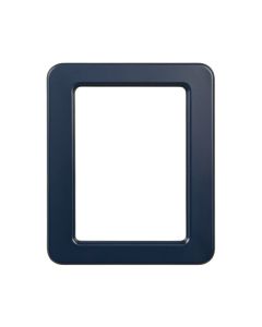 Lake Bend Framed Wall Mirror - Navy