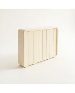 Wren Canyon Narrow Outdoor Storage Bench - Cream (synthetic illustration; no displayed measurements)