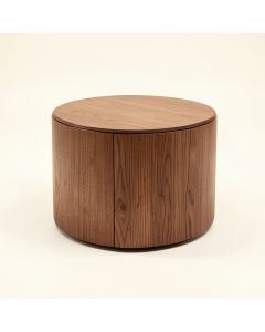 Willow Drum Coffee Table (synthetic illustration; no displayed measurements)