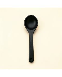 Shore Crest Cooking Spoon - Black (synthetic illustration; no displayed measurements)