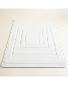 Summit Bluff Rectangular Outdoor Rug - White (synthetic illustration; no displayed measurements)
