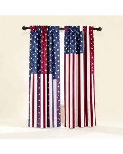 Ambesonne 4Th Of July Window Curtains (synthetic illustration; no displayed measurements)