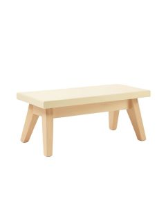 Summit Crest Indoor Bench - Cream