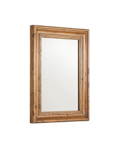 Traditional Beveled Distressed Accent Mirror