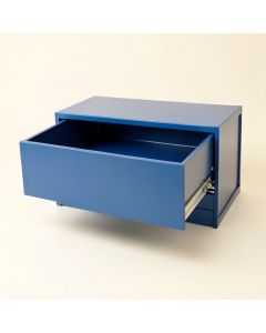 Meadow Brook Under-Desk Drawer Unit - Blue (synthetic illustration; no displayed measurements)