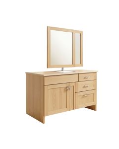 Chesterle 48 '' Single Bathroom Vanity Set (synthetic illustration; no displayed measurements)