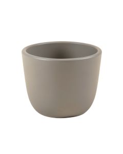 Happy Planter Planter , 14 '' X 14 '' X 13.6 '' , Smokey Cream