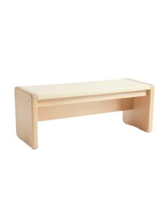 Juniper Field Indoor Bench - Cream (synthetic illustration; no displayed measurements)
