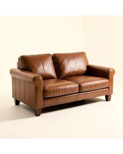 Holborn 72 '' Genuine Leather Pillow Top Arm Sofa (synthetic illustration; no displayed measurements)