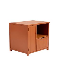 Laurel Branch Freestanding Laundry Folding Counter - Terracotta (synthetic illustration; no displayed measurements)