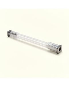 Holter Clear Acrylic Window Single Curtain Rod (synthetic illustration; no displayed measurements)