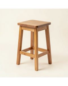 Bergstrom Solid Wood Bar & Counter Stool (synthetic illustration; no displayed measurements)