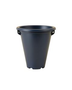 Rowan Crest Empty Railing Planter With Integral Brackets - Navy