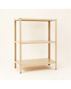 Harbor Fold Desktop Shelving Unit - Beige (synthetic illustration; no displayed measurements)