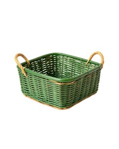 Hill Branch Empty Storage Basket - Green
