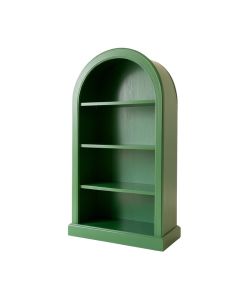 Olive Edge Freestanding Bookcase - Green (synthetic illustration; no displayed measurements)