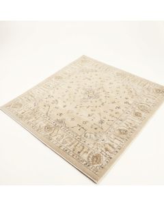 Runner Brandt Oriental Hand-Knotted Wool Beige Area Rug (synthetic illustration; no displayed measurements)