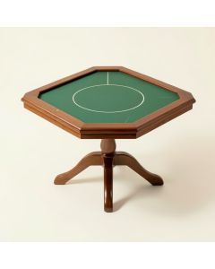 Players Octagon Fourfold Poker Table Top (synthetic illustration; no displayed measurements)