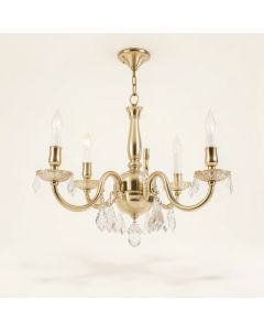 Akron 8 - Light Candle Style Classic Chandelier (synthetic illustration; no displayed measurements)