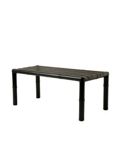 Heath Dale Indoor Bench - Black (synthetic illustration; no displayed measurements)