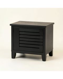 Field Dale Nightstand - Black (synthetic illustration; no displayed measurements)